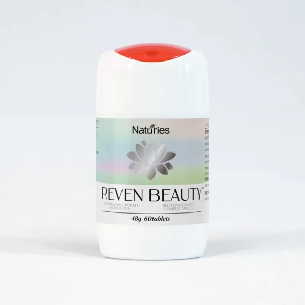 Naturies Reven Beauty Sodium Hyaluronate Snow Lotus Pomegranate Compound Tablets